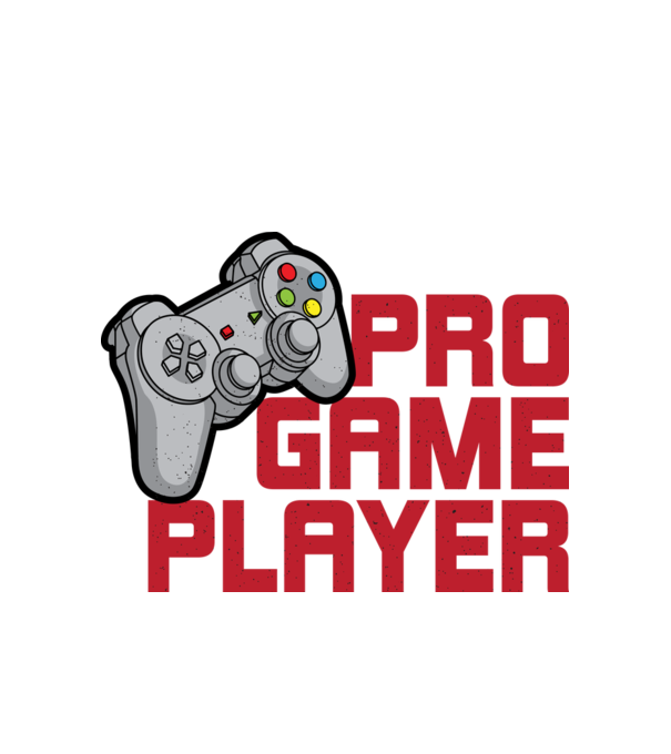 Pap game player minta fehér pólón