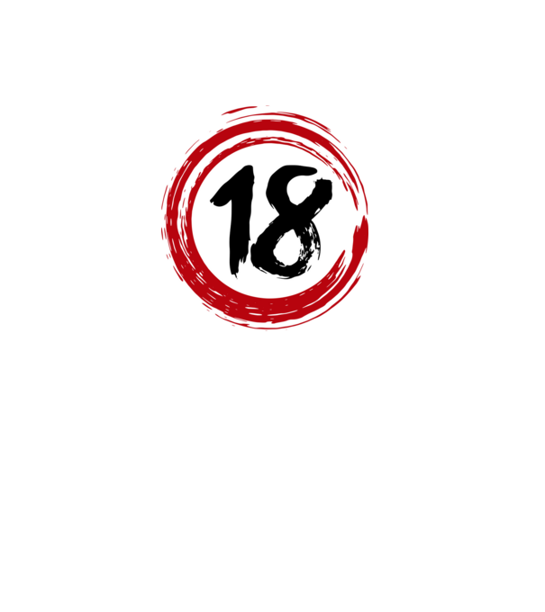 Szülinapi 18-as tábla minta szürke pólón
