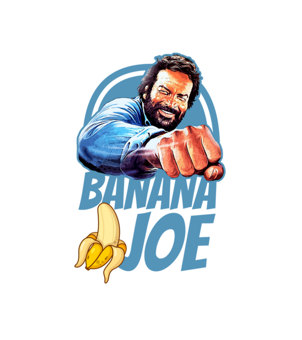Bud Spencer - Banana Joe minta fehér pólón