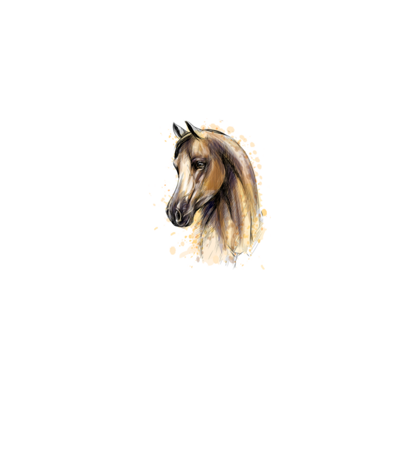 Horse head minta szürke pólón