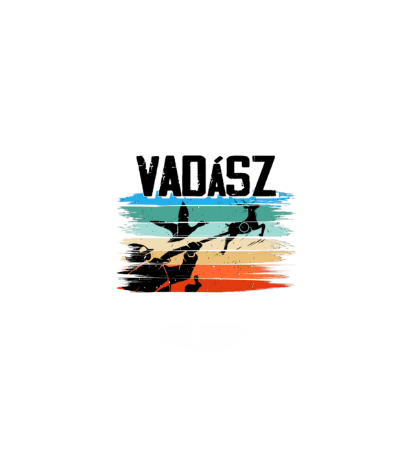 A legjobb vadász novemberben született - fekete minta fehér pólón
