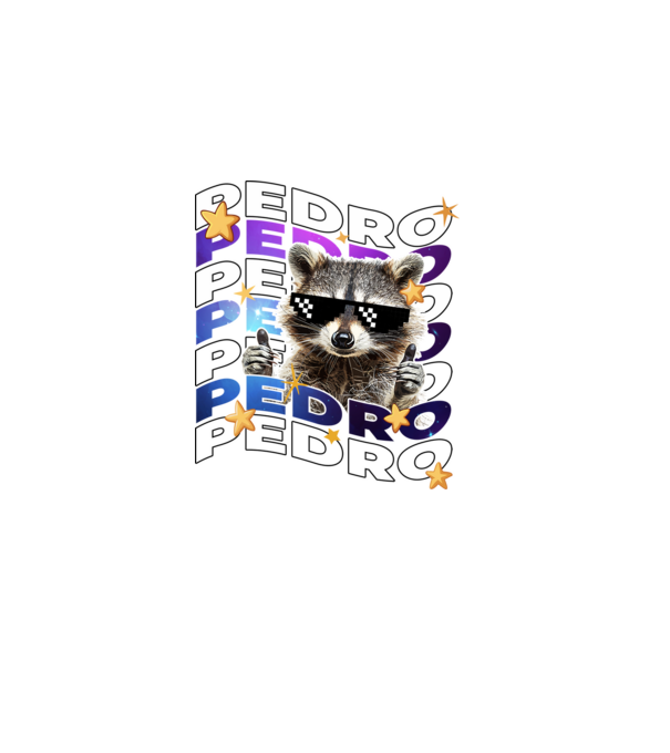 Pedro Pedro star minta szürke pólón