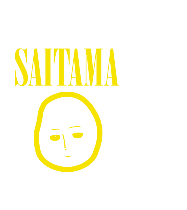 Saitama - Nirvana minta fehér pólón