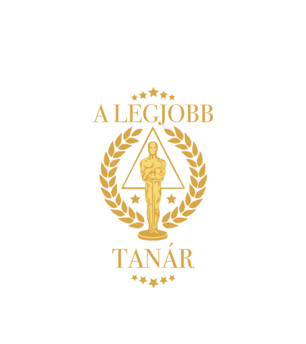 Oscar - A legjobb tanár minta fehér pólón