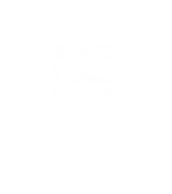 Cicámmal beszélek minta piros pólón