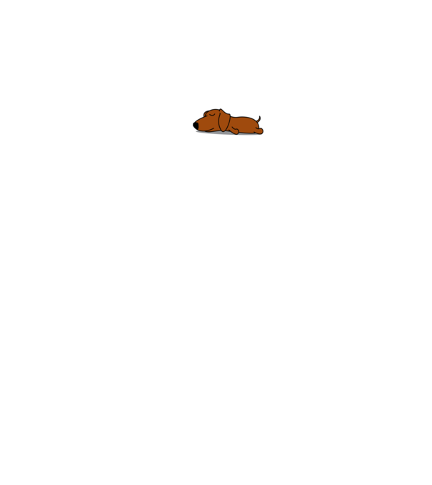 Just Do it Dachshund minta sötétkék pólón
