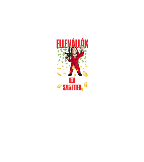 Az igazi ellenállók novemberben születnek  minta fekete pólón