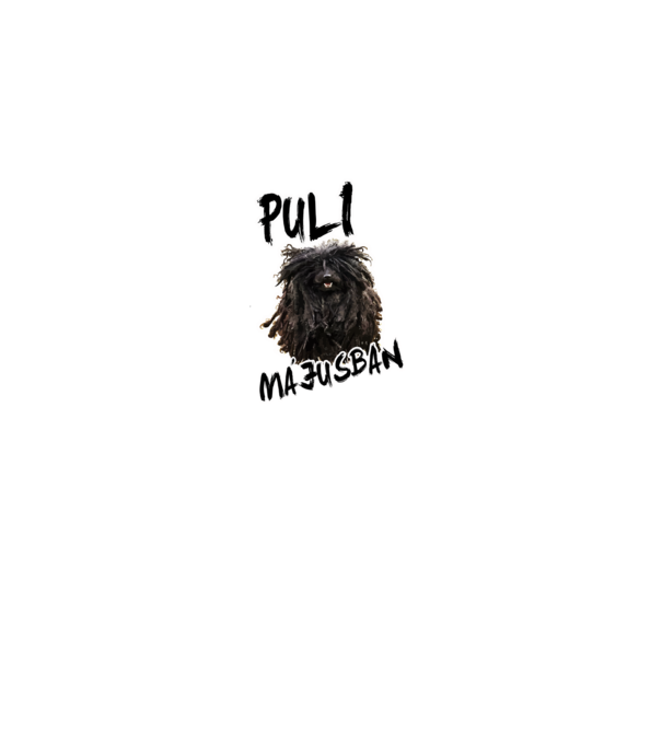 Puli May minta fekete pólón
