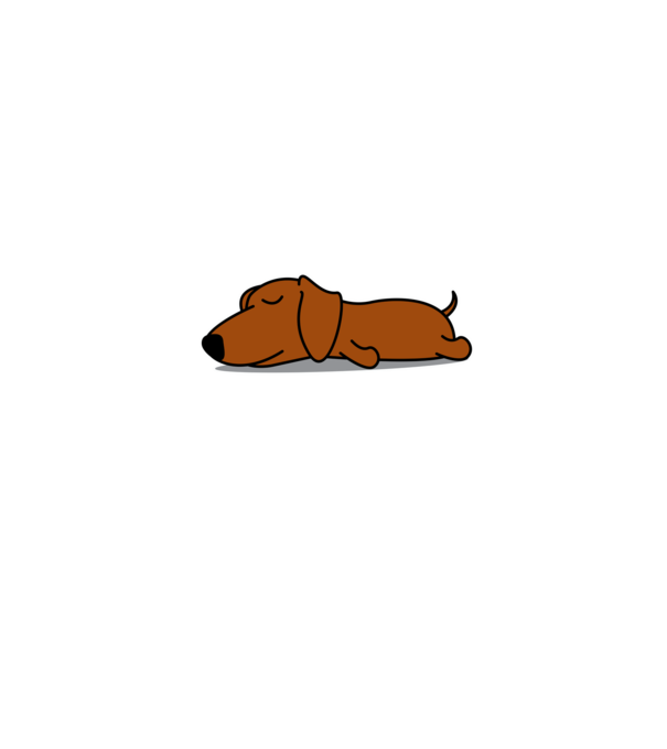 Tacskó Nope Not Today minta farmerkék pólón