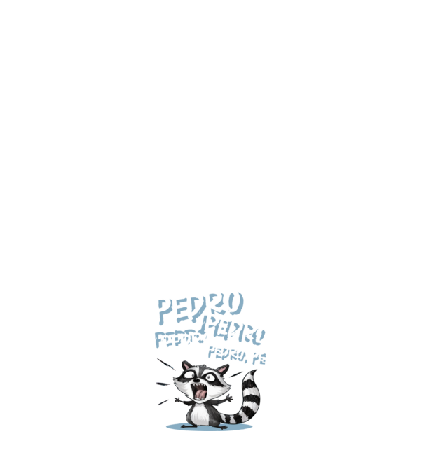 Pedro Pedro Pedro Pedro, Pé minta fehér pólón