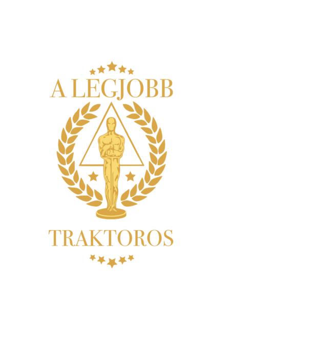 Oscar - A legjobb traktoros minta fekete pólón
