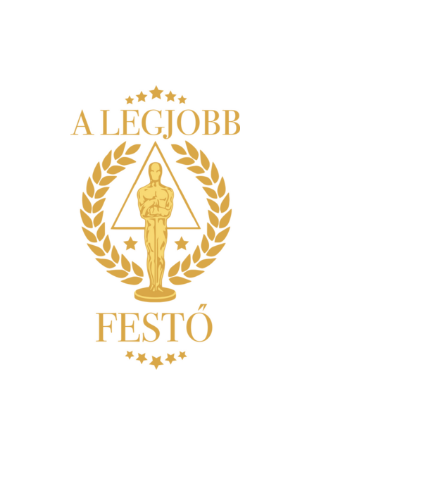 Oscar - A legjobb festő minta fekete pólón