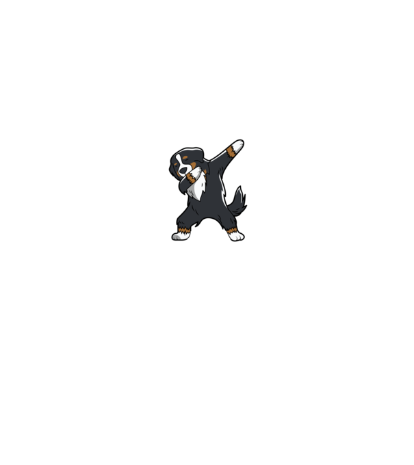 Berni pásztor DAB minta fekete pólón