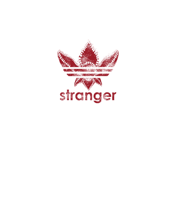 Stranger Things - Adidas paródia minta türkiz pólón
