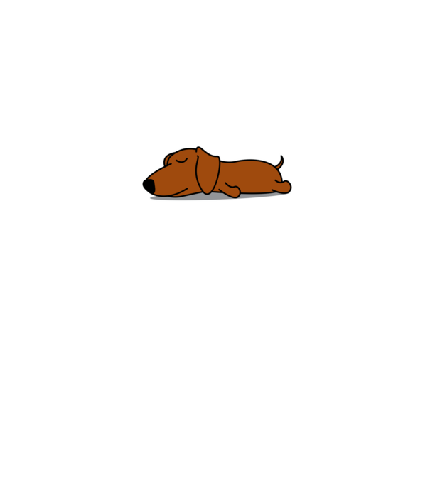 Tacskó Nope Not Today minta sötétkék pólón