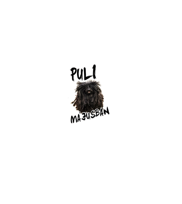 Puli May minta fekete pólón