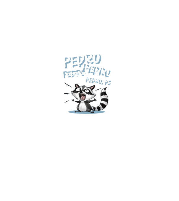 Pedro Pedro Pedro Pedro, Pé minta fekete pólón