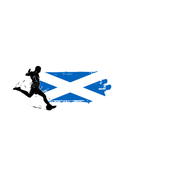 Scotland football flag minta fehér pólón