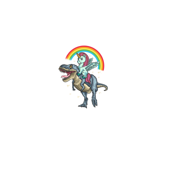 Badass Unicorn minta fekete pólón