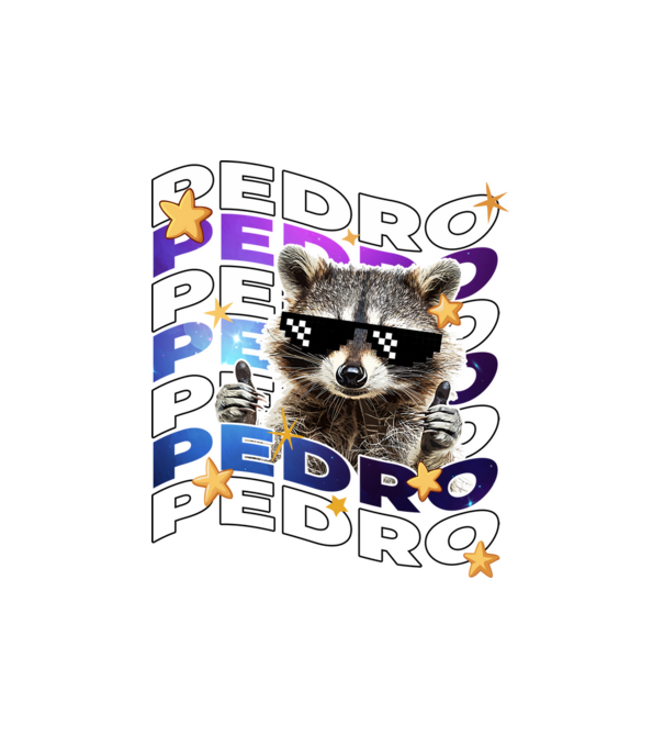 Pedro Pedro star minta fehér pólón