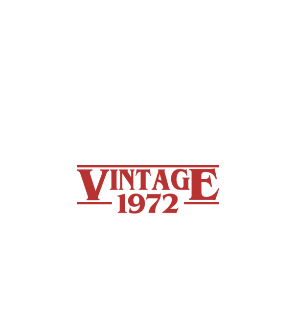 Stranger things vintage 1972 minta fekete pólón