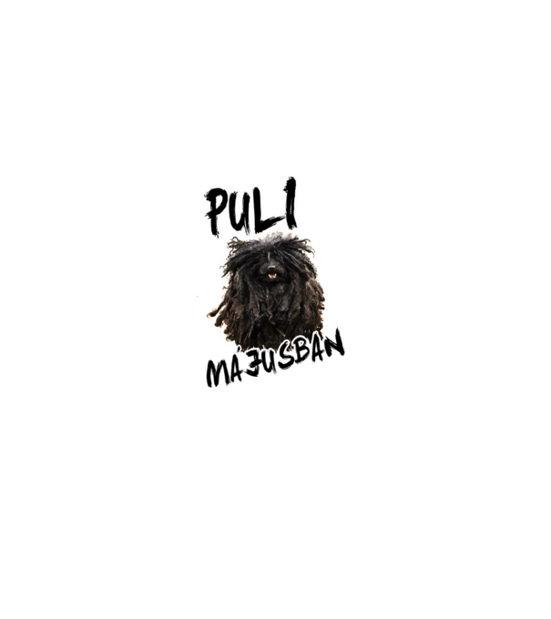 Puli May minta fekete pólón