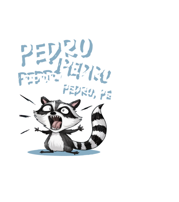 Pedro Pedro Pedro Pedro, Pé minta fekete pólón