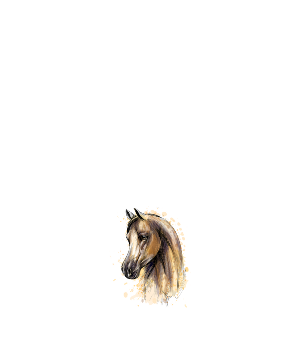 Horse head minta világos rózsaszín pólón