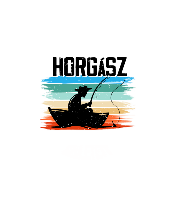 A legjobb horgász márciusban született - fehér minta fehér pólón