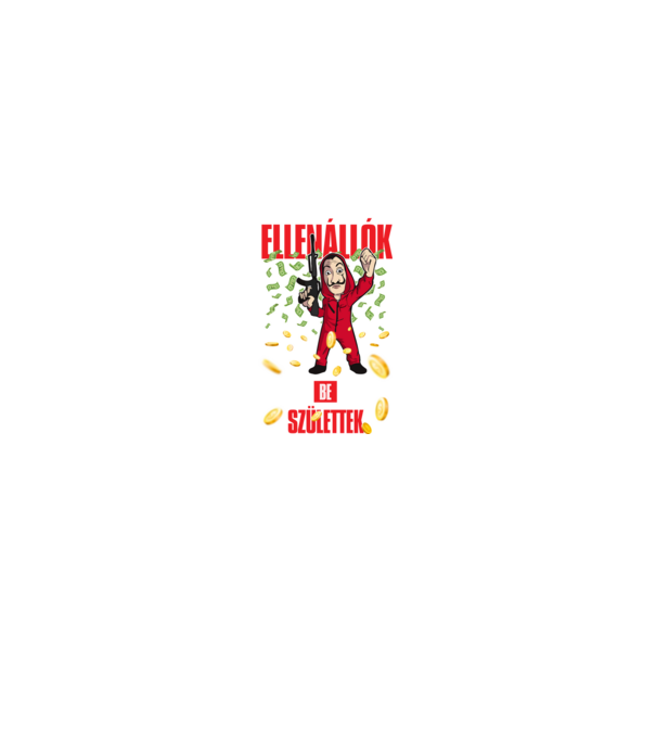 Az igazi ellenállók októberben születnek minta szürke pólón