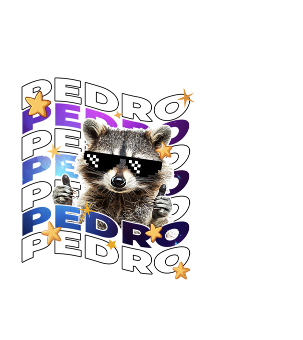 Pedro Pedro star minta fekete pólón