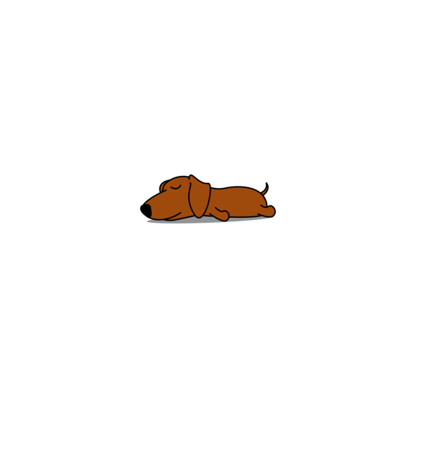 Tacskó Nope Not Today minta fekete pólón