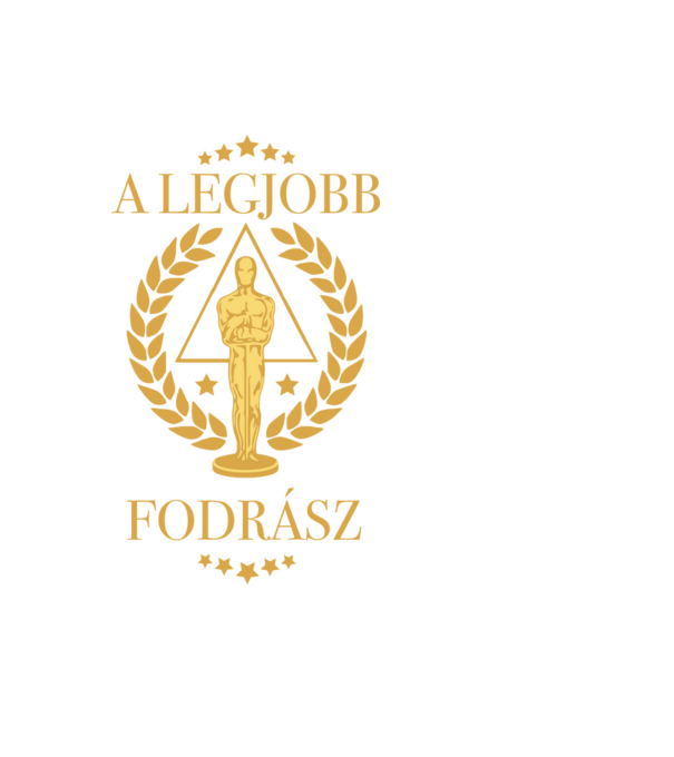 Oscar - A legjobb fodrász minta fekete pólón