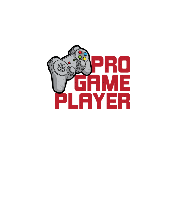 Pap game player minta fehér pólón