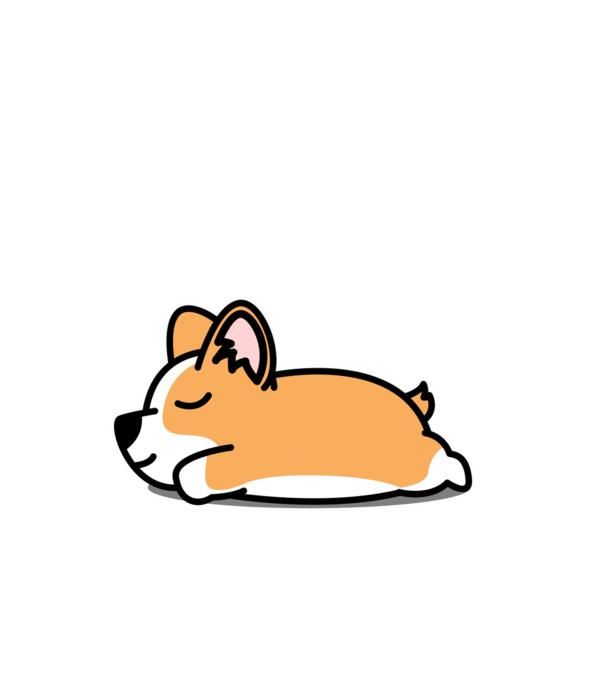 Corgi Nope Not Today  minta fekete pólón