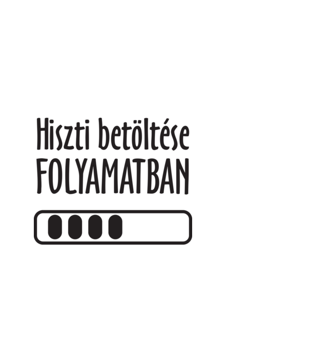 hiszti minta világoskék pólón