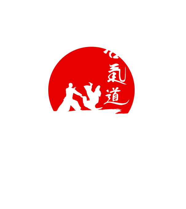 aikido-siluet-sun-2color minta türkiz pólón