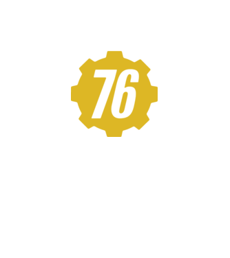 76 - Fallout minta fekete pólón