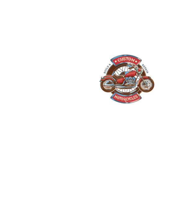 Custom Motorcycles minta neonsárga pólón