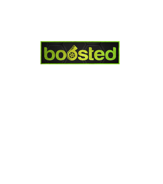 Boosted minta türkiz pólón