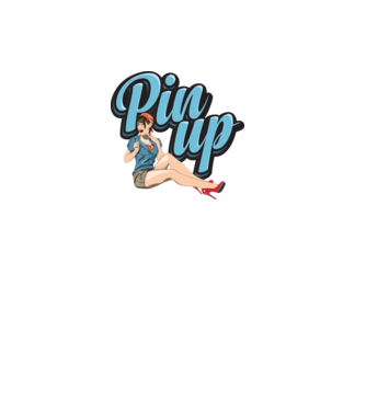 Pinup Wink minta fekete pólón