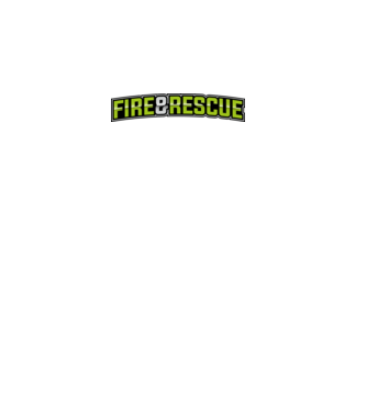 Fire & Rescue minta fekete pólón