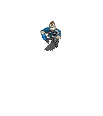 Medic minta fekete pólón