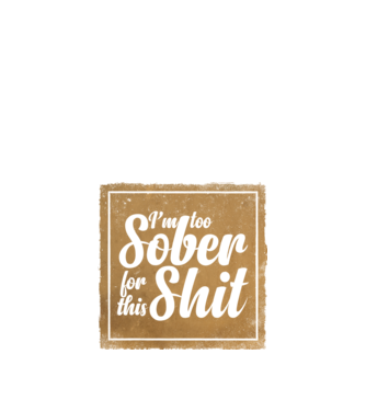 Sober minta fehér pólón