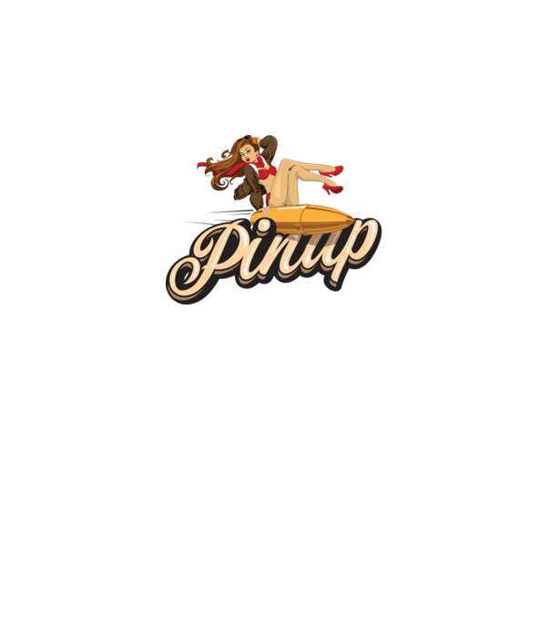 Pinup Bullet minta fekete pólón