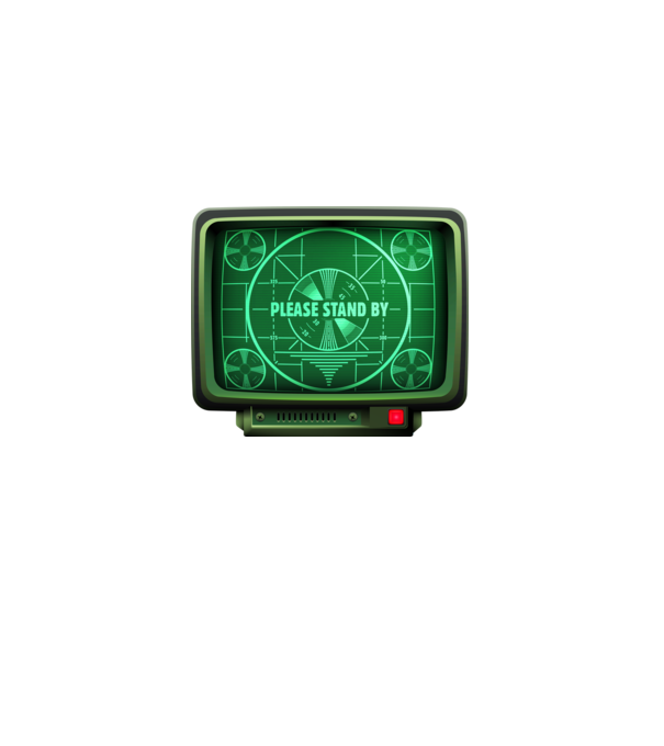 Please stand by minta fekete pólón