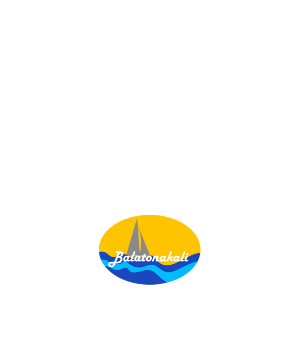 Balatonakali minta fehér pólón