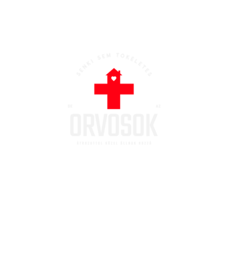 Senki sem tökéletes orvosok minta fekete pólón