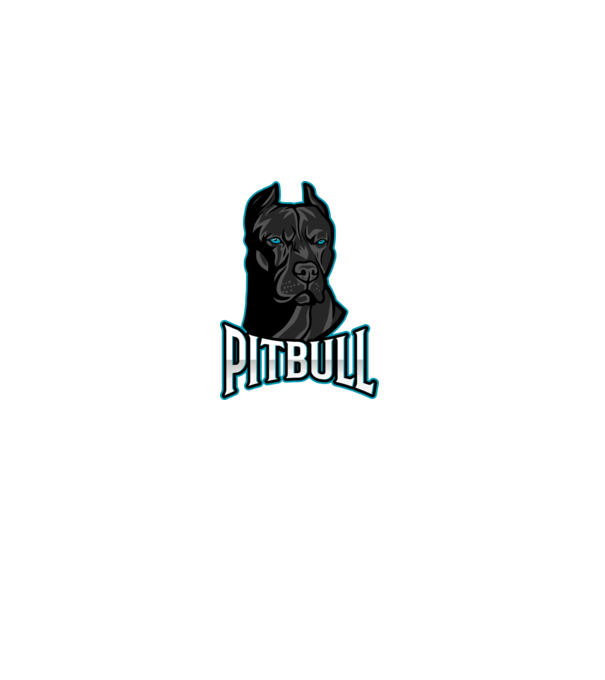 PITBULL minta szürke pólón