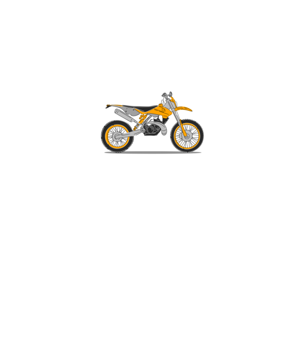 Motocross minta sötétkék pólón